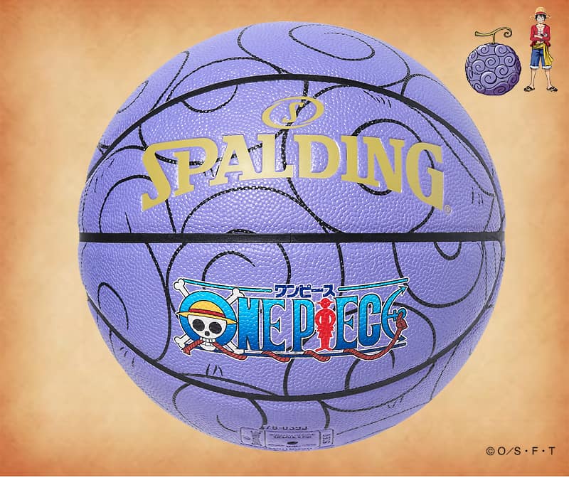 SPALDING（スポルディング） バスケットボール 7号 ルフィ ONE PIECE