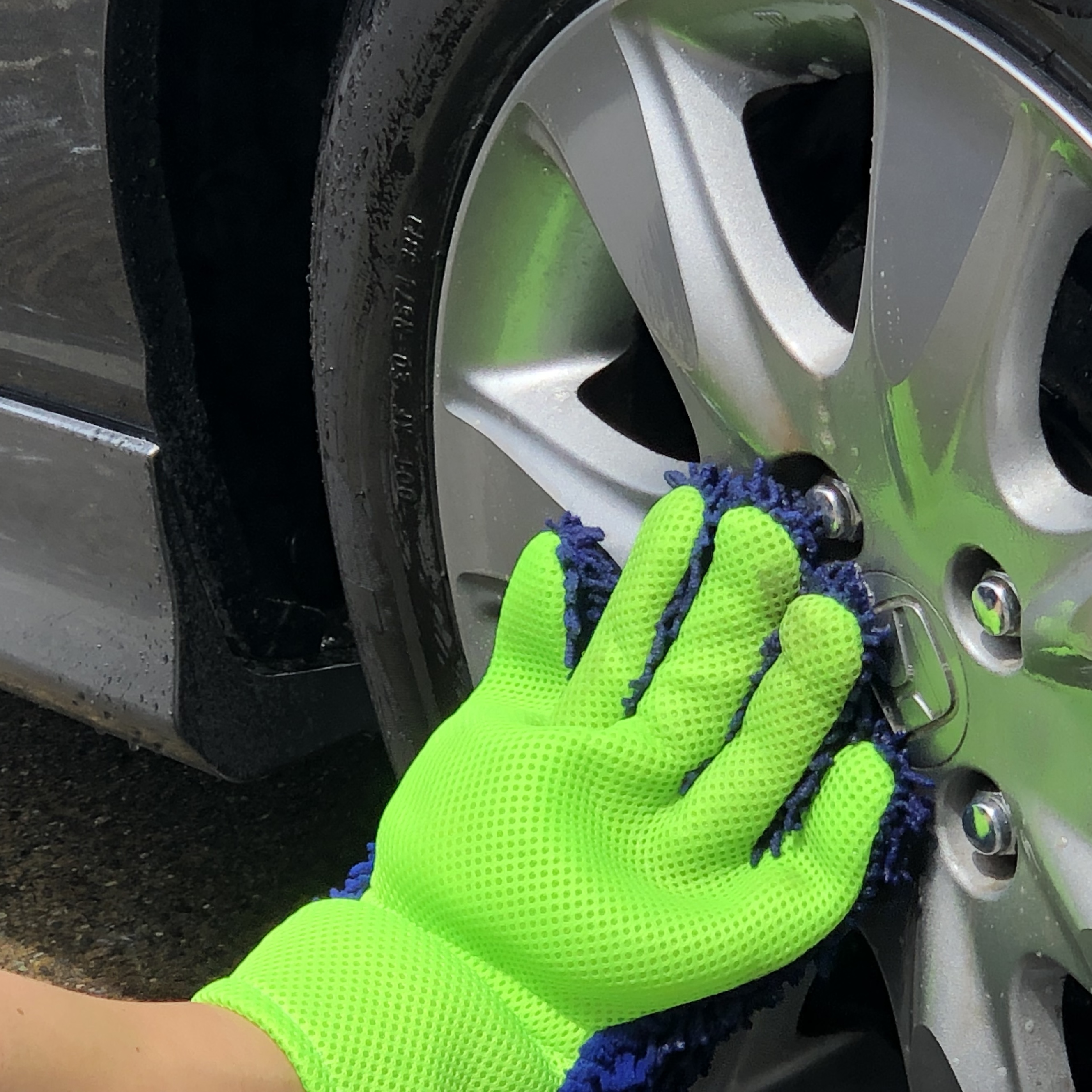 ホイールクリーナー ホイール洗浄グローブ ブラシ 洗車 洗車用品 洗車の王国 SENSHA