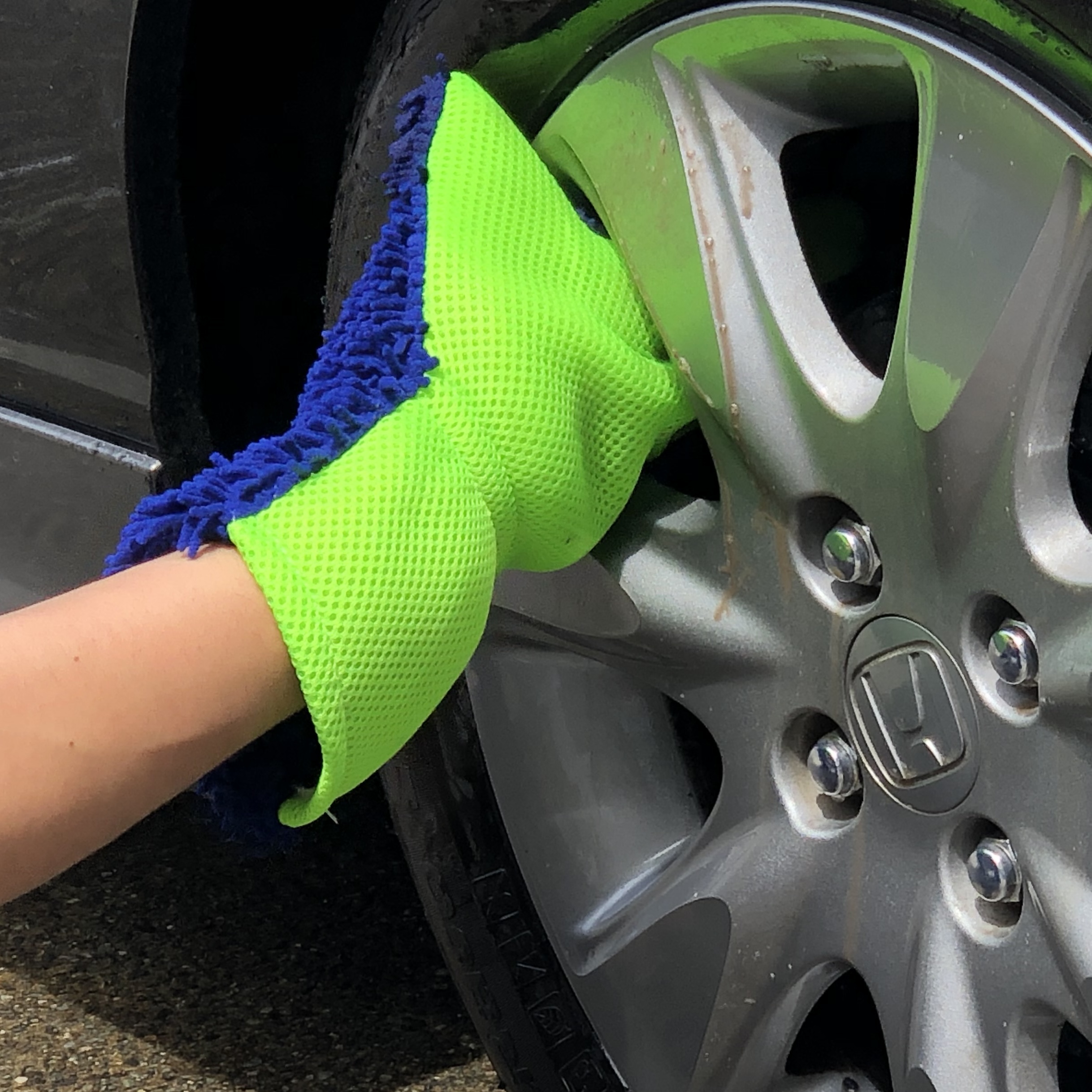 ホイールクリーナー ホイール洗浄グローブ ブラシ 洗車 洗車用品 洗車の王国 SENSHA