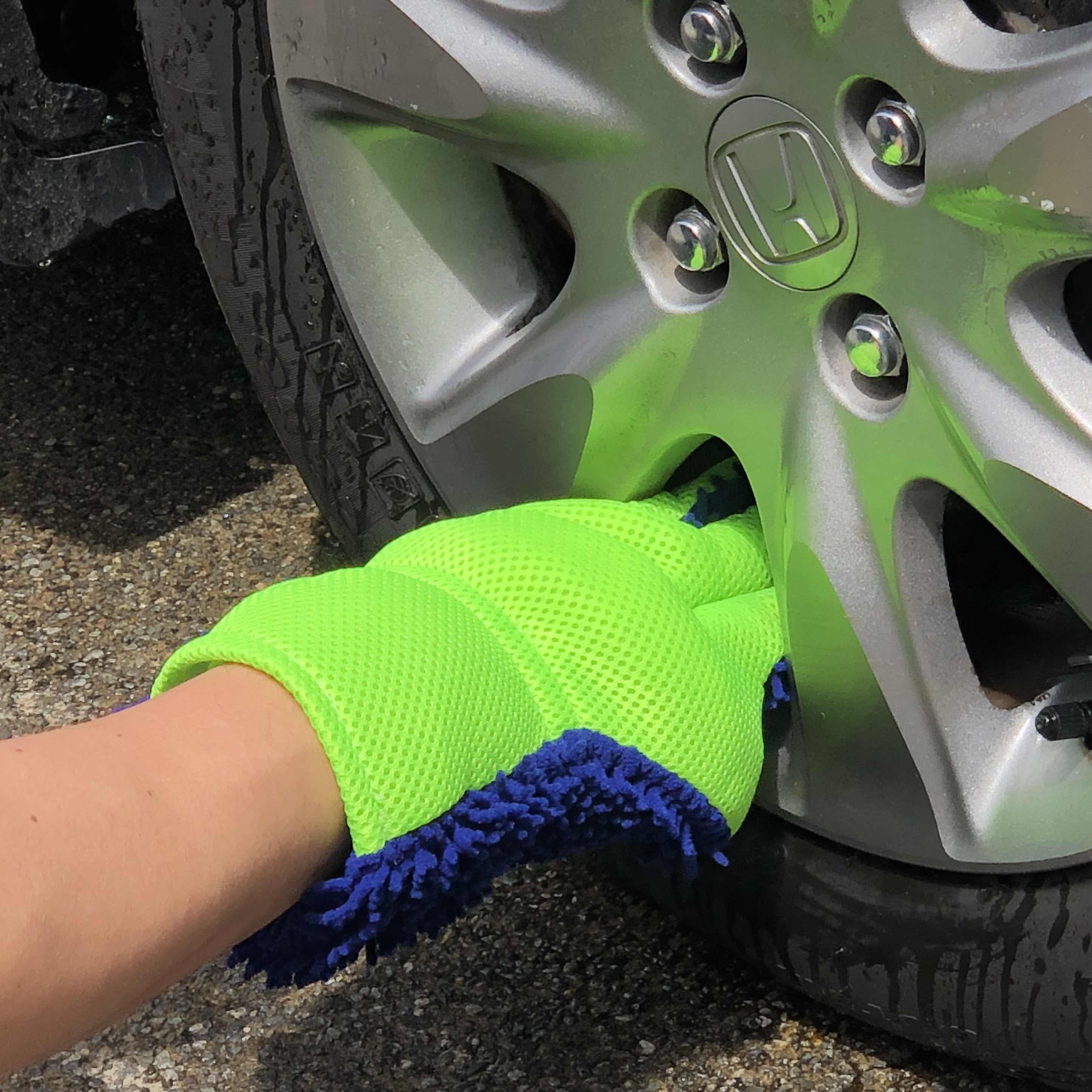 ホイールクリーナー ホイール洗浄グローブ ブラシ 洗車 洗車用品 洗車の王国 SENSHA