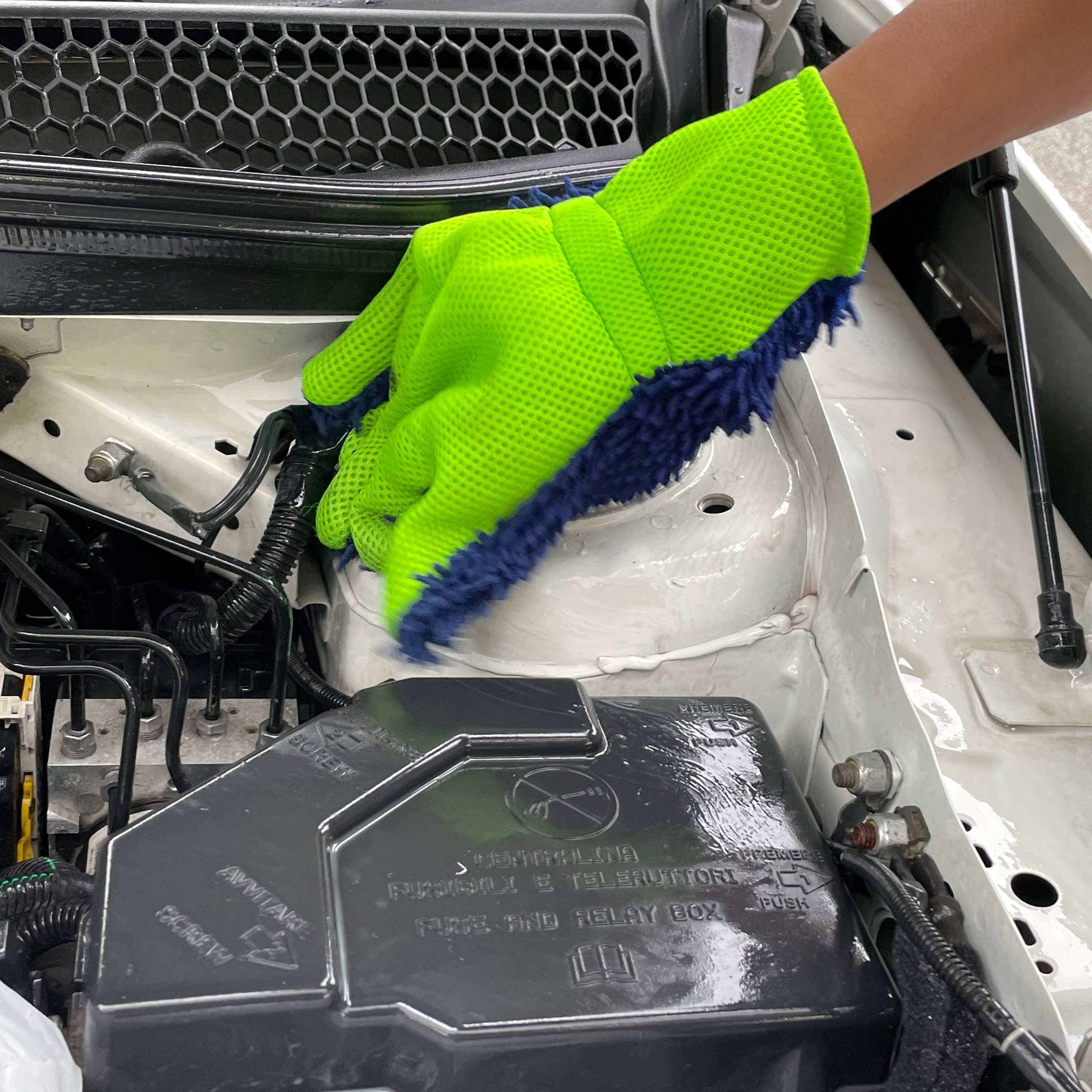 ホイールクリーナー ホイール洗浄グローブ ブラシ 洗車 洗車用品 洗車の王国 SENSHA