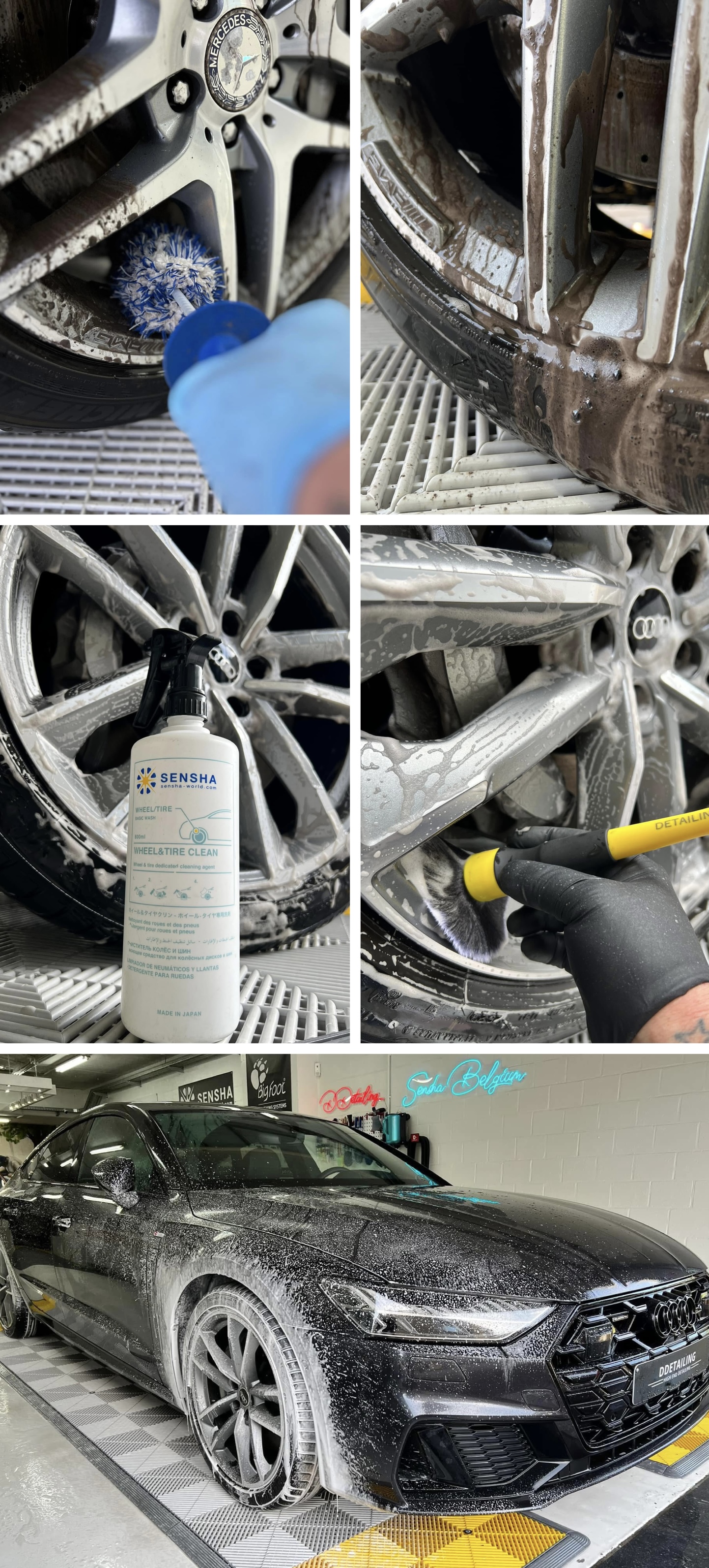 ホイールクリーナー ブレーキダスト 除去 鉄粉除去 粘土 ねんど ネンド ホイールクレイ ホイール洗浄 洗車の王国 SENSHA