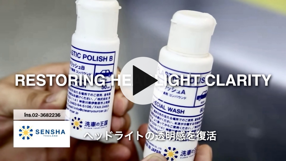 研磨剤 コンパウンド ヘッドライト ポリッシュ プラスチック用 洗車の王国 プラポリッシュ