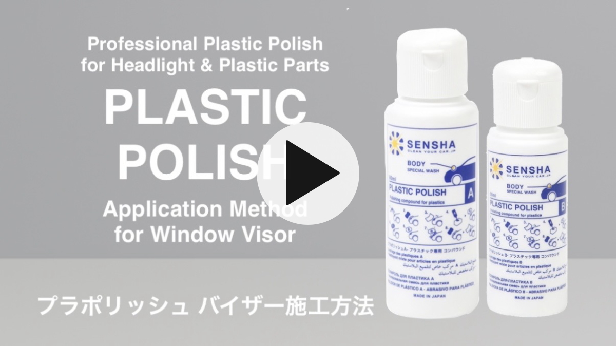 研磨剤 コンパウンド ヘッドライト ポリッシュ プラスチック用 洗車の王国 プラポリッシュ