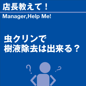 虫クリンで樹液除去は出来る? 当店オリジナルグ...の詳細画像1