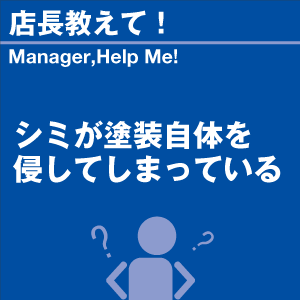 シミが塗装自体を浸してしまっている 当店オリジ...の詳細画像1