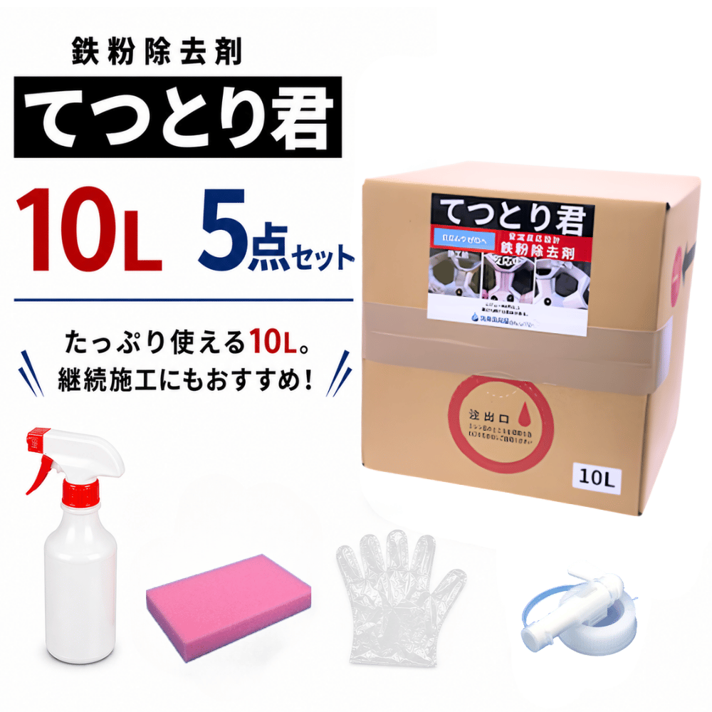 鉄粉除去剤 10L 業務用 中性 鉄粉取り 車 鉄粉クリーナー プロ仕様 大