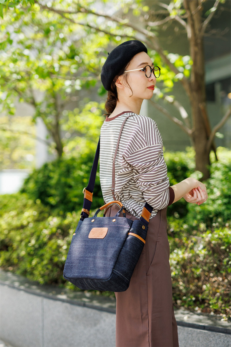 ダコタ ユッカ 2way ショルダーバッグ Dakota 2WAYショルダーバッグ デニム 大人カジュアル ポケット