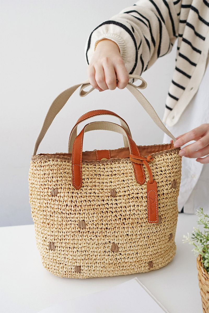 ⭐️未使用級⭐️ ダコタ Dakota カルモ ラフィア かごバッグ ラフィア かごバッグ（Dakota）（性別：レディース）のおすすめ人気