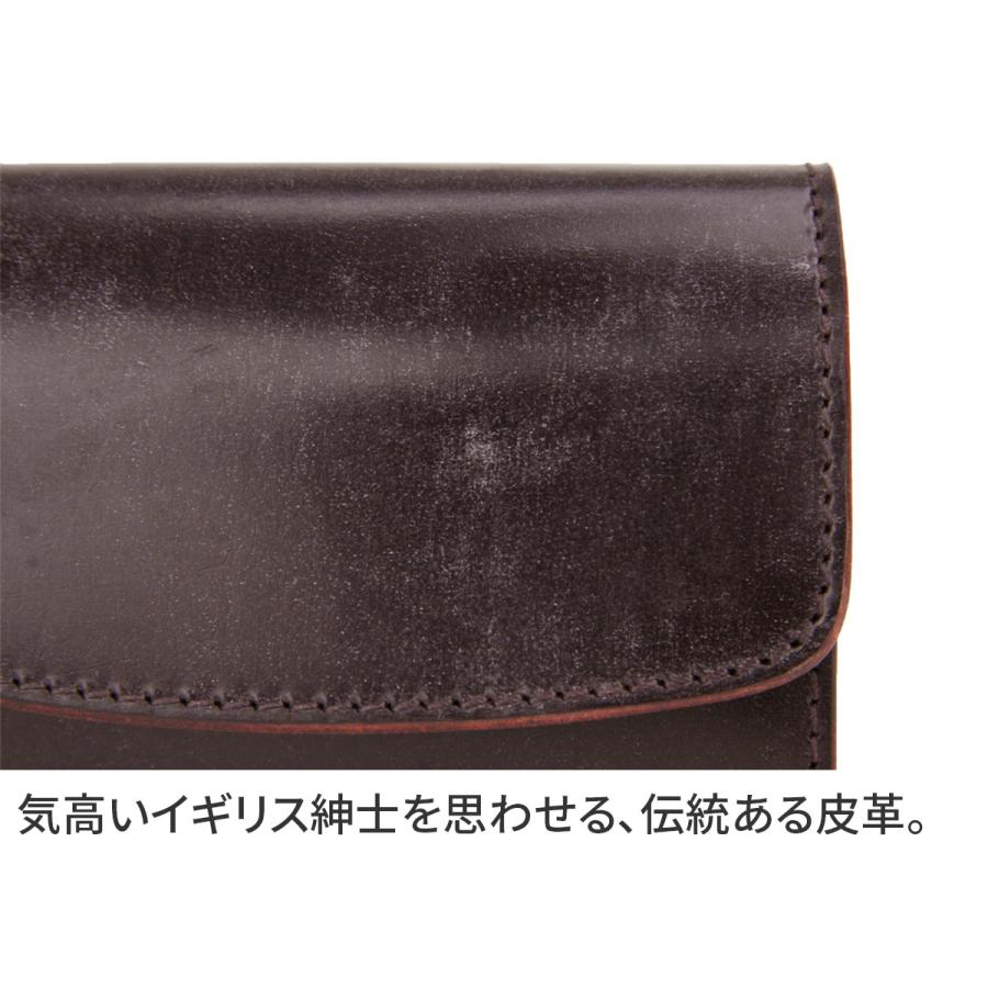 CORBO. コルボ -face Bridle Leather- フェイス ブライドルレザー シリーズ Ｗカブセ カードコインケース 1LD-0221｜sentire-one｜11