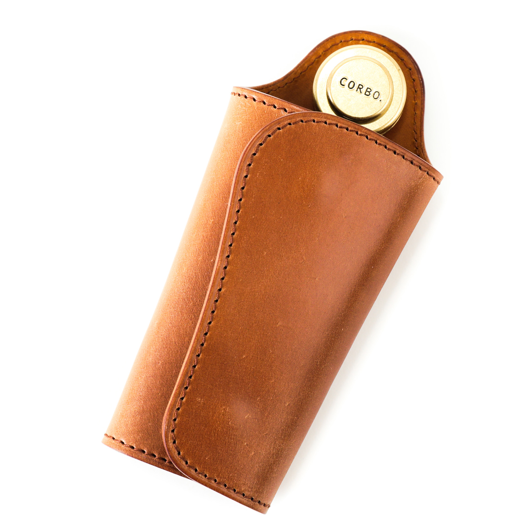 【限定生産】コルボ CORBO シェルコードバン ナチュラル キーケース CORBO（コルボ） 3年保証付 CORBO. -SLATE- Horween shell cordovan