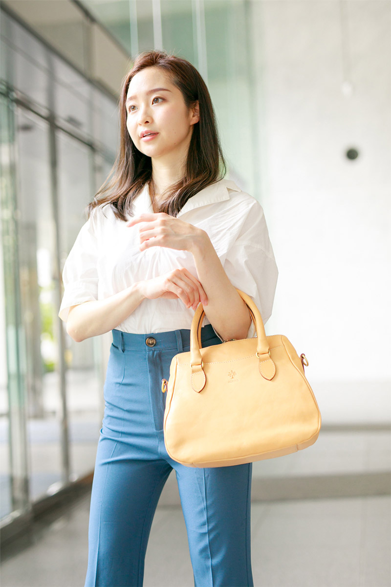 ALBERO（アルベロ） 3年保証付 NATURALE ナチュラーレ 2WAYショルダー