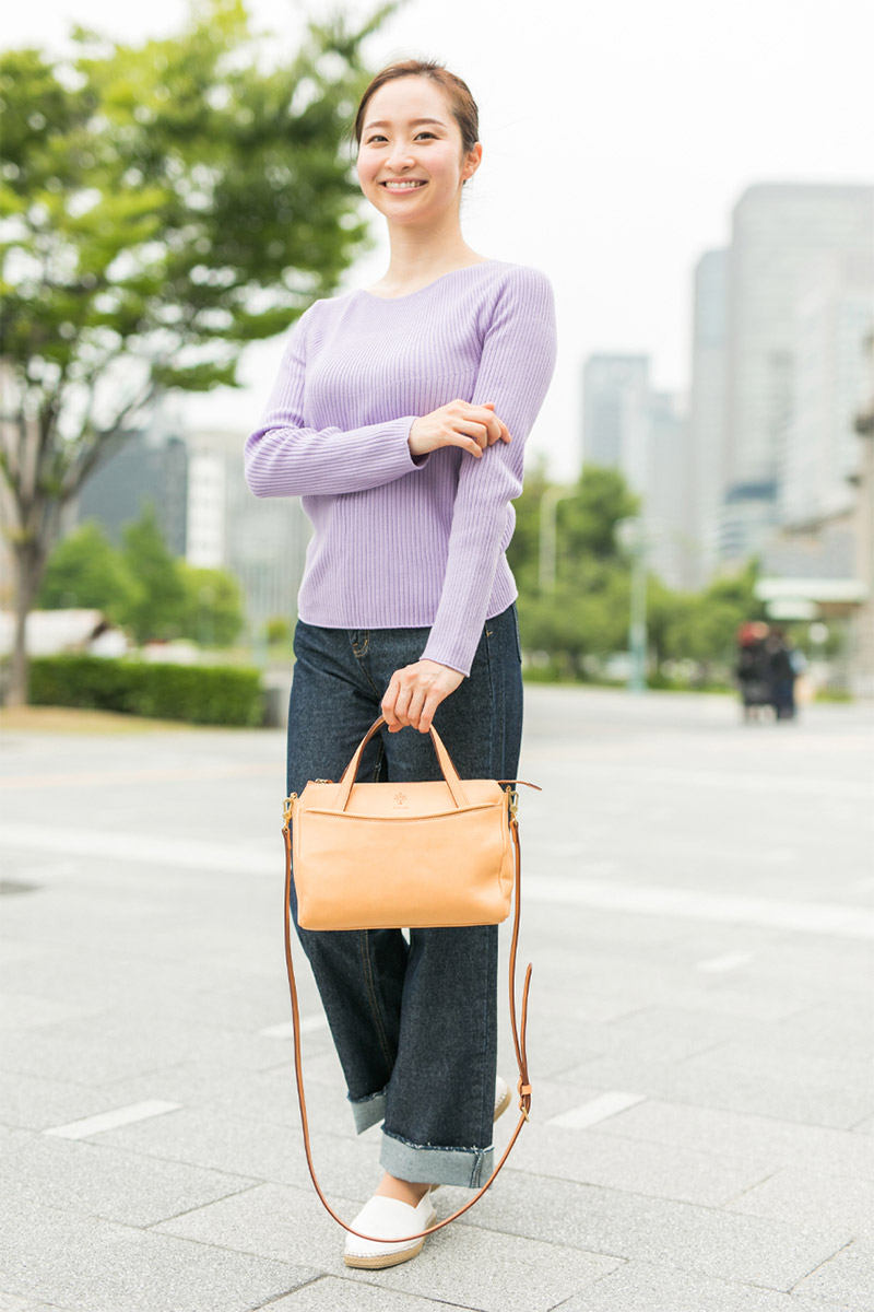 ALBERO（アルベロ） 3年保証付 NATURALE ナチュラーレ 2WAYショルダー