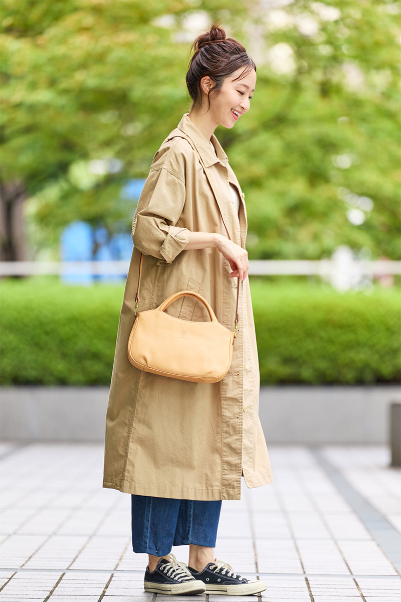 アルベロ 3年保証付 ALBERO アルベロ NATURALE ナチュラーレ 2WAY ショルダーバッグ 2177の画像