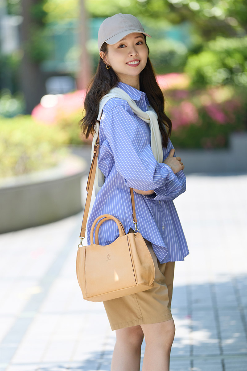 ALBERO（アルベロ） 3年保証付 NATURALE ナチュラーレ 2WAY ショルダー