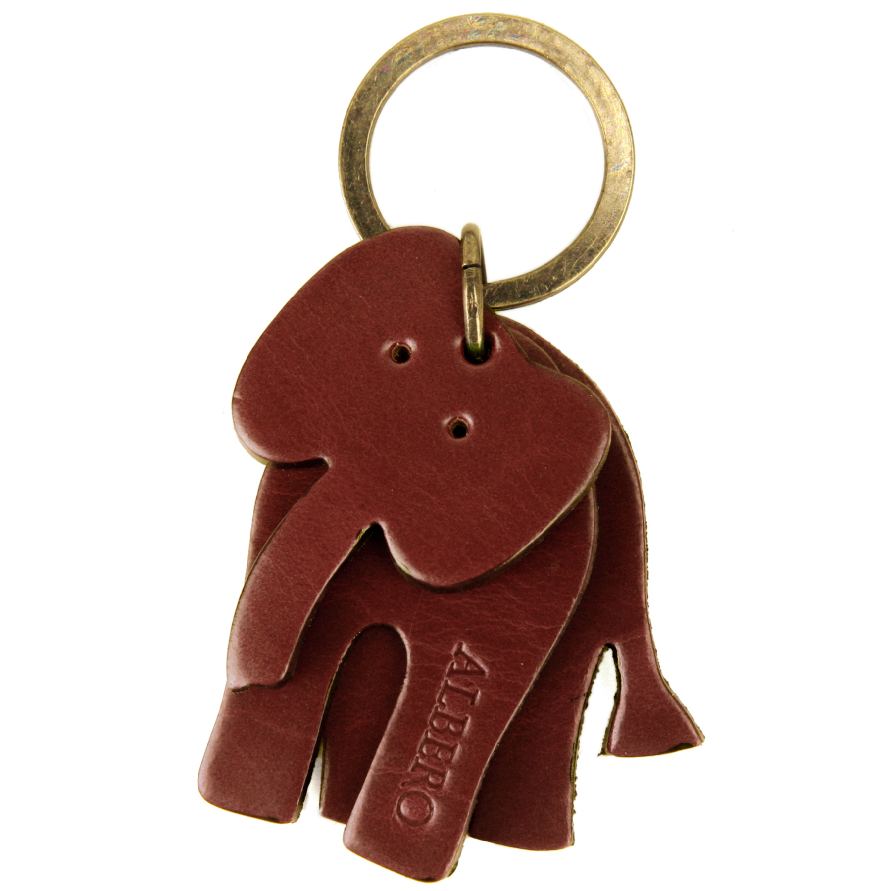 ALBERO（アルベロ） 3年保証付 SMALL LEATHER GOODS 象 Elephant