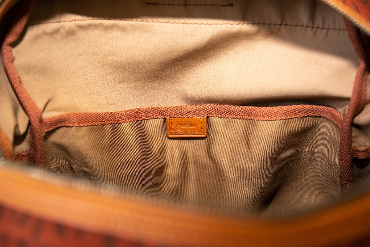 genten ゲンテン toile cutwork トワル・カットワーク リュック genten ゲンテン toile cutwork トワル・カットワーク リュック