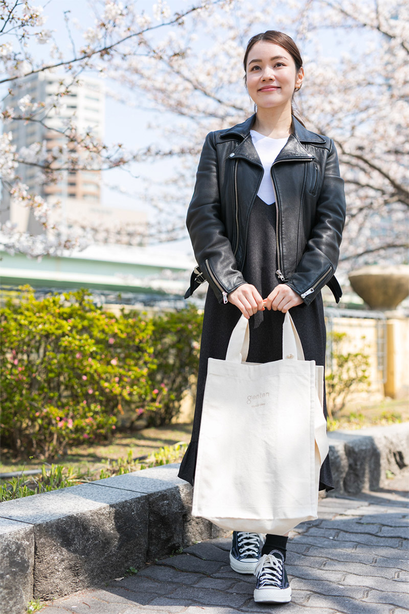 genten（ゲンテン） 【安心の3年保証付】 サスバッグ エコバッグ 42952