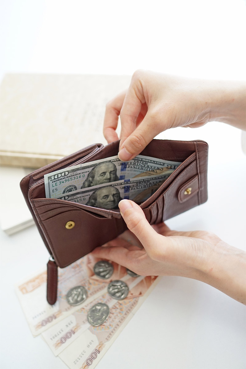 【ケアセット＋安心の3年保証付】 genten ゲンテン G soft2 Gソフト2 小銭入れ付き二つ折り財布 43286（43282）