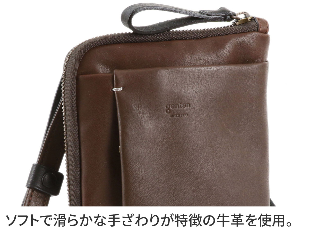 genten（ゲンテン） Libela リベラ モバイルショルダーバッグ 43403