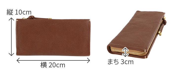 genten（ゲンテン） cuscino クッシーノ 小銭入れ付き長財布（L字 