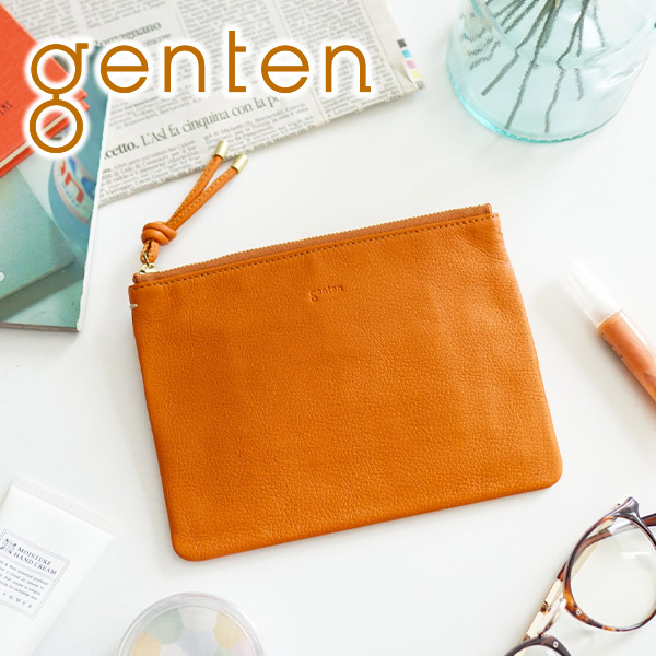 Yahoo! Yahoo!ショッピング(ヤフー ショッピング)genten ゲンテン cuscino クッシーノ フラットポーチ 43473