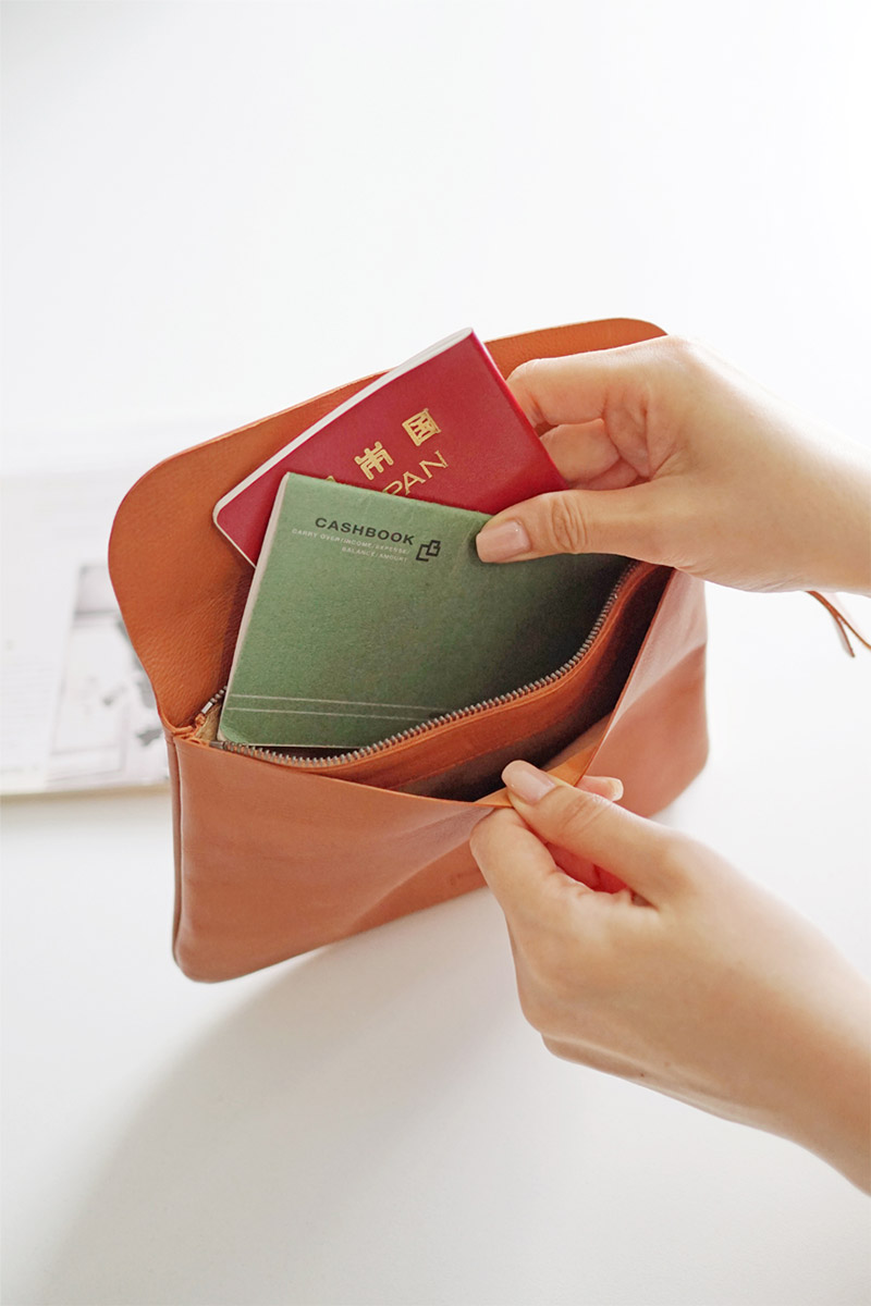 genten（ゲンテン） 3年保証＋ケアセット付 サスティナブル巾着 貴重品