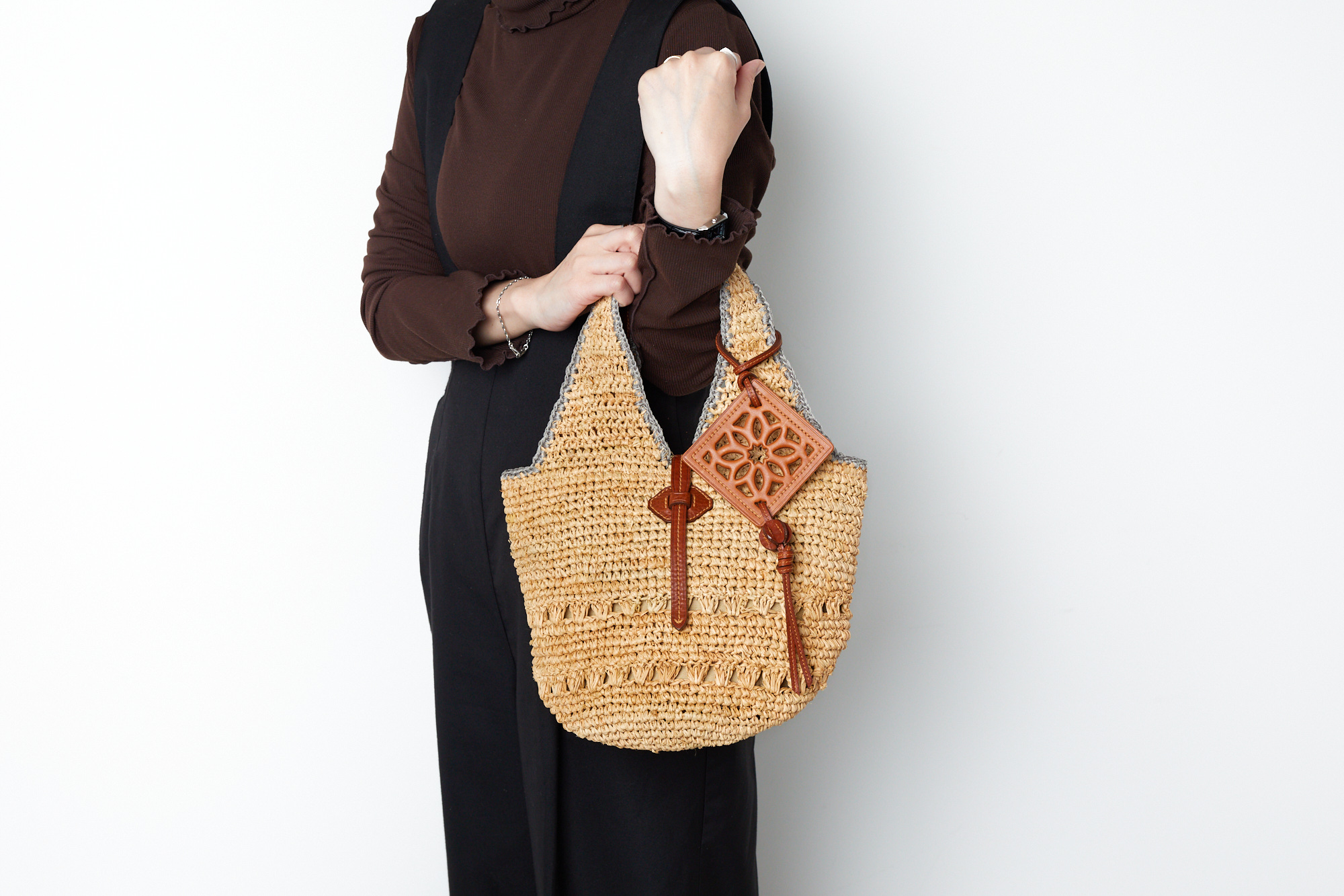 専用品　genten ゲンテン　クロシェットラフィアバッグ小他3点 楽天市場】☆ genten ゲンテン バッグCrochet raffia