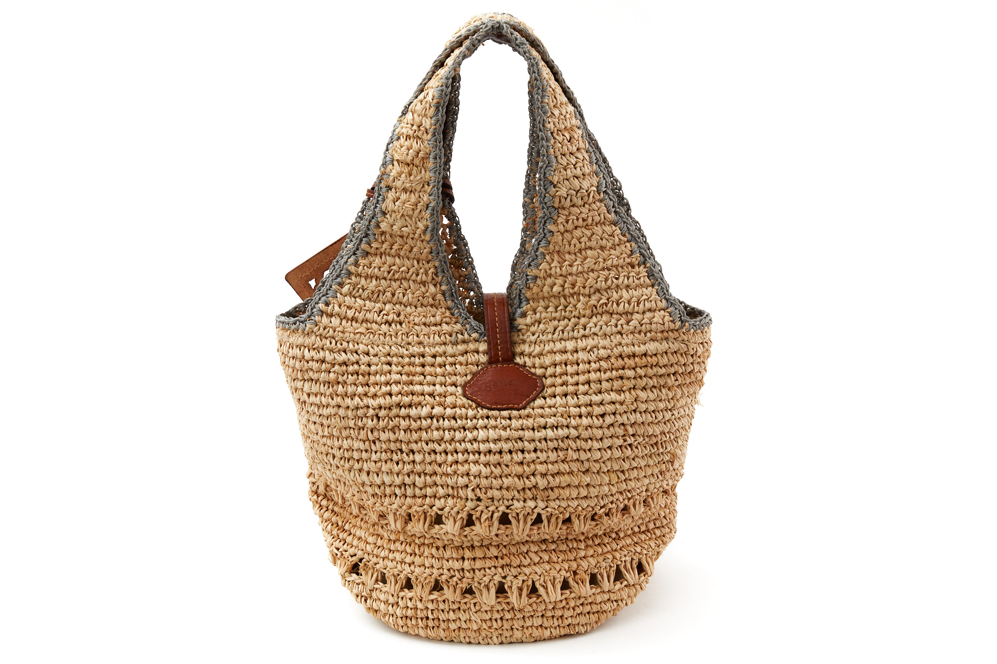 genten（ゲンテン） 3年保証付 Crochet raffia クロシェットラフィア