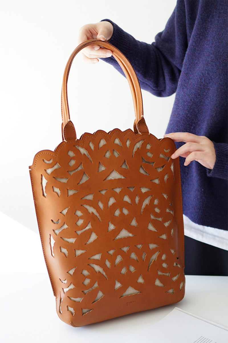 genten（ゲンテン） 3年保証付 Garden cutwork ガーデンカットワーク