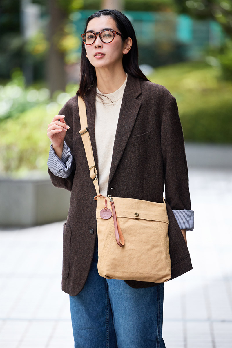 genten（ゲンテン） 3年保証付 Mil Canvas ミルキャンバス ショルダー
