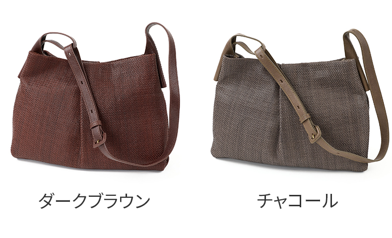 ゲンテン 3年保証＋ケアセット付 genten ゲンテン Pelle tessile vペッレ テッシル ショルダーバッグ 44559の画像
