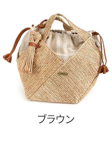 genten（ゲンテン） Ferie フェーリエ かごバッグ 44627 : こだわりの