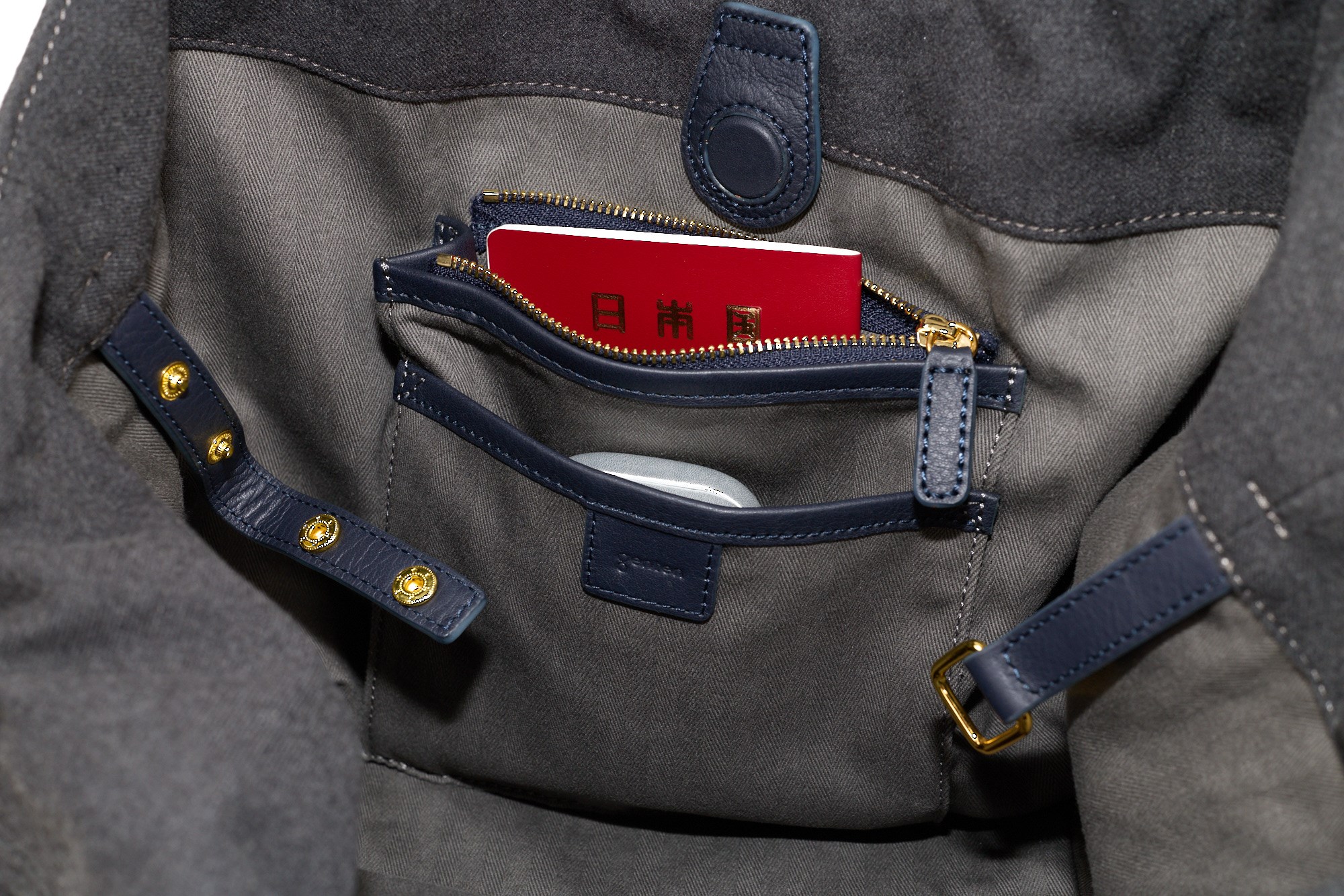 genten（ゲンテン） 3年保証付 Plaid プラッド トートバッグ 44755