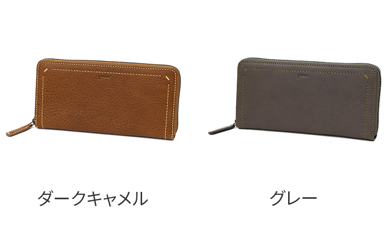 ゲンテン 3年保証＋ケアセット付 genten ゲンテン Rilassato リラサート 小銭入れ付き長財布（ラウンドファスナー式） 44800の画像