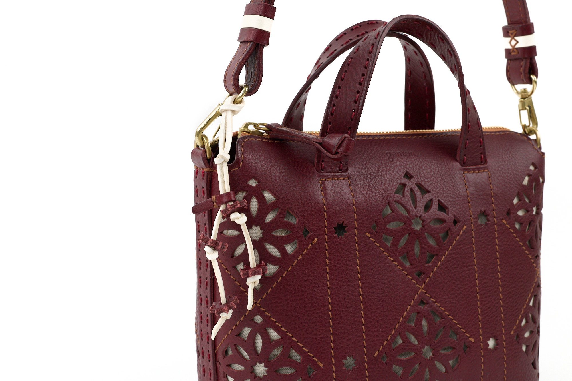 genten（ゲンテン） 【ケアセット＋安心の3年保証付】 Argyle Cutwork