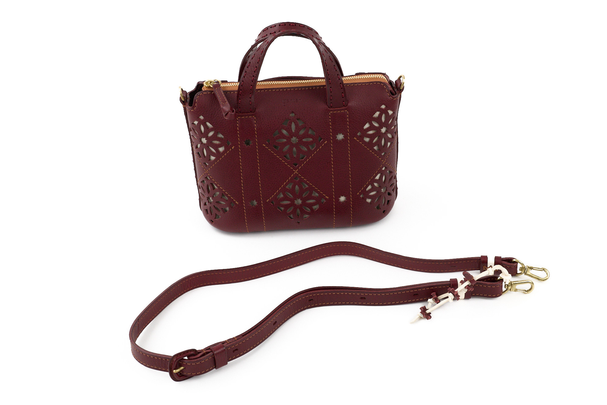 genten（ゲンテン） 【ケアセット＋安心の3年保証付】 Argyle Cutwork