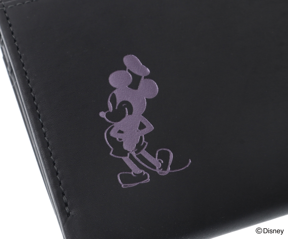 genten ゲンテン Disney ディズニー コラボ スタンディングシリーズ ミッキーマウス 長財布 46005