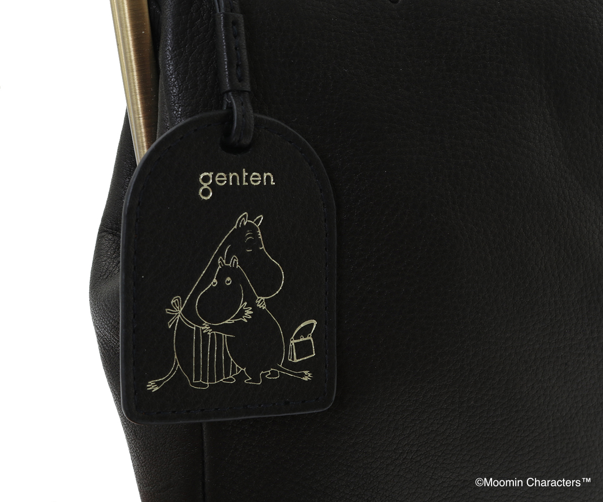 genten（ゲンテン） 3年保証付 MOOMIN ムーミン 口金ミニポシェット