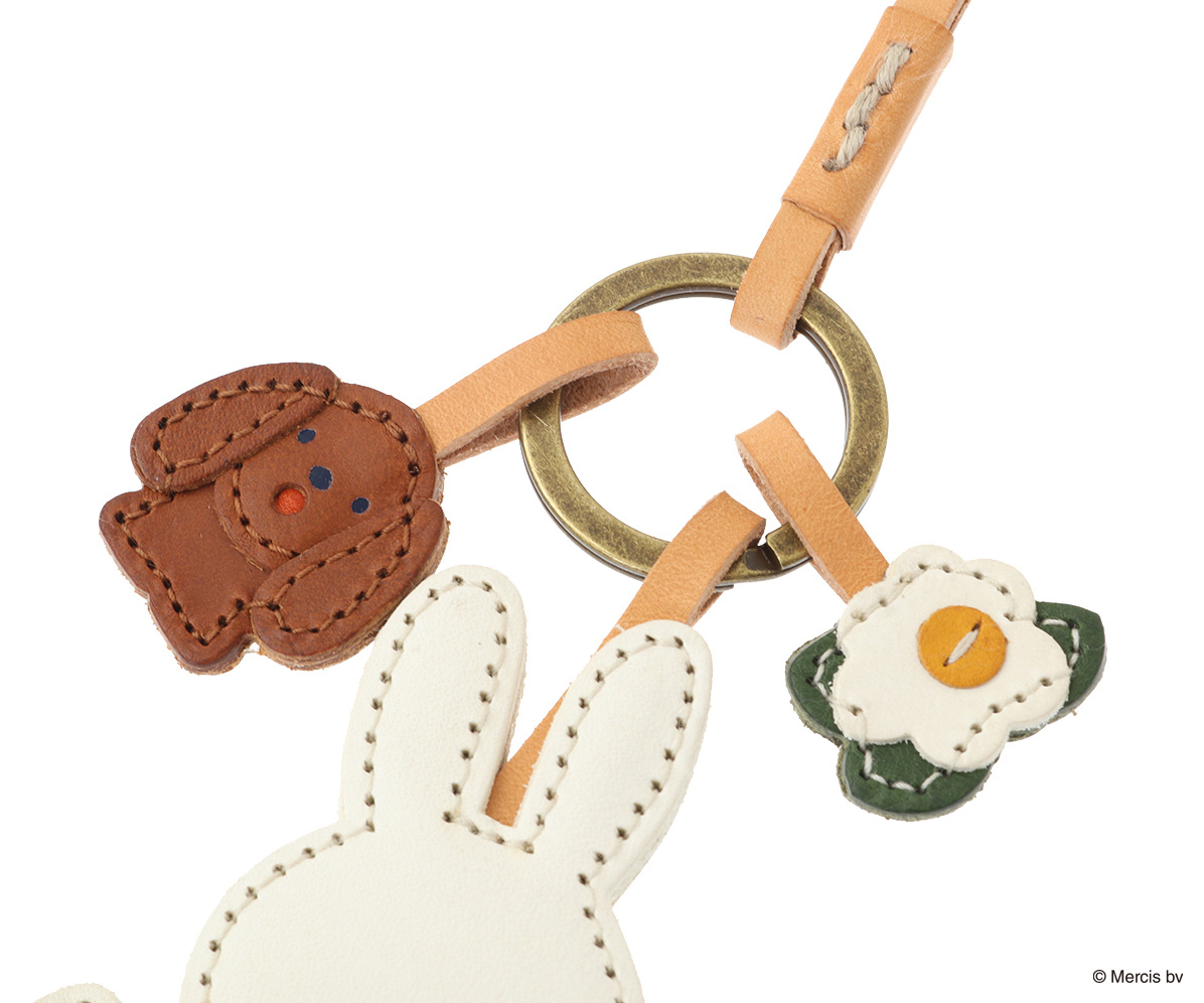 genten ゲンテン ミッフィー レザーチャーム ワクワクチャーム genten（ゲンテン） 3年保証＋ケアセット付 miffy collection
