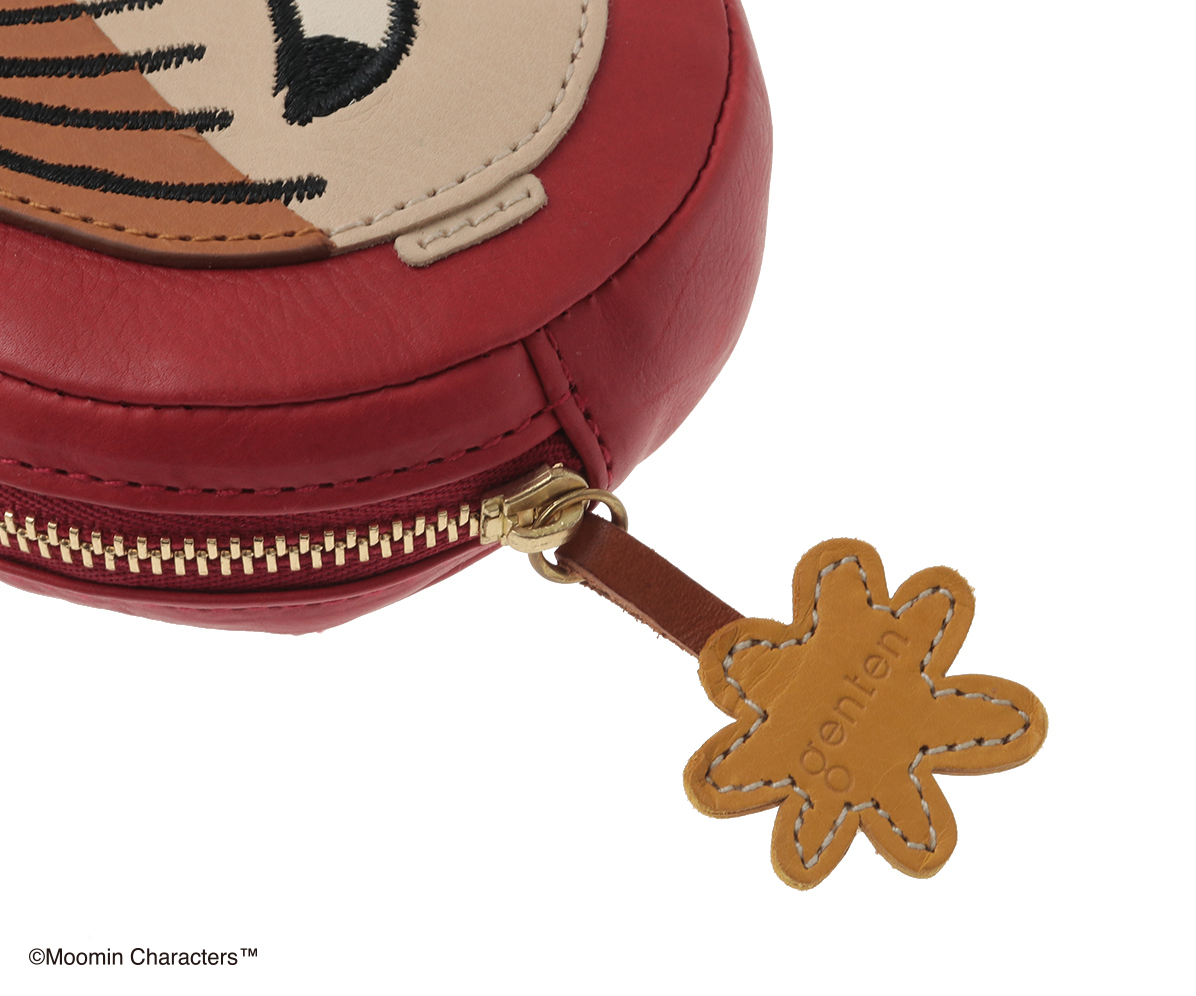 美品✨genten × MOOMIN レザーケース 小物入れ ポーチ 本革 genten (ゲンテン) - MOOMIN collection - MOOMIN SHOP