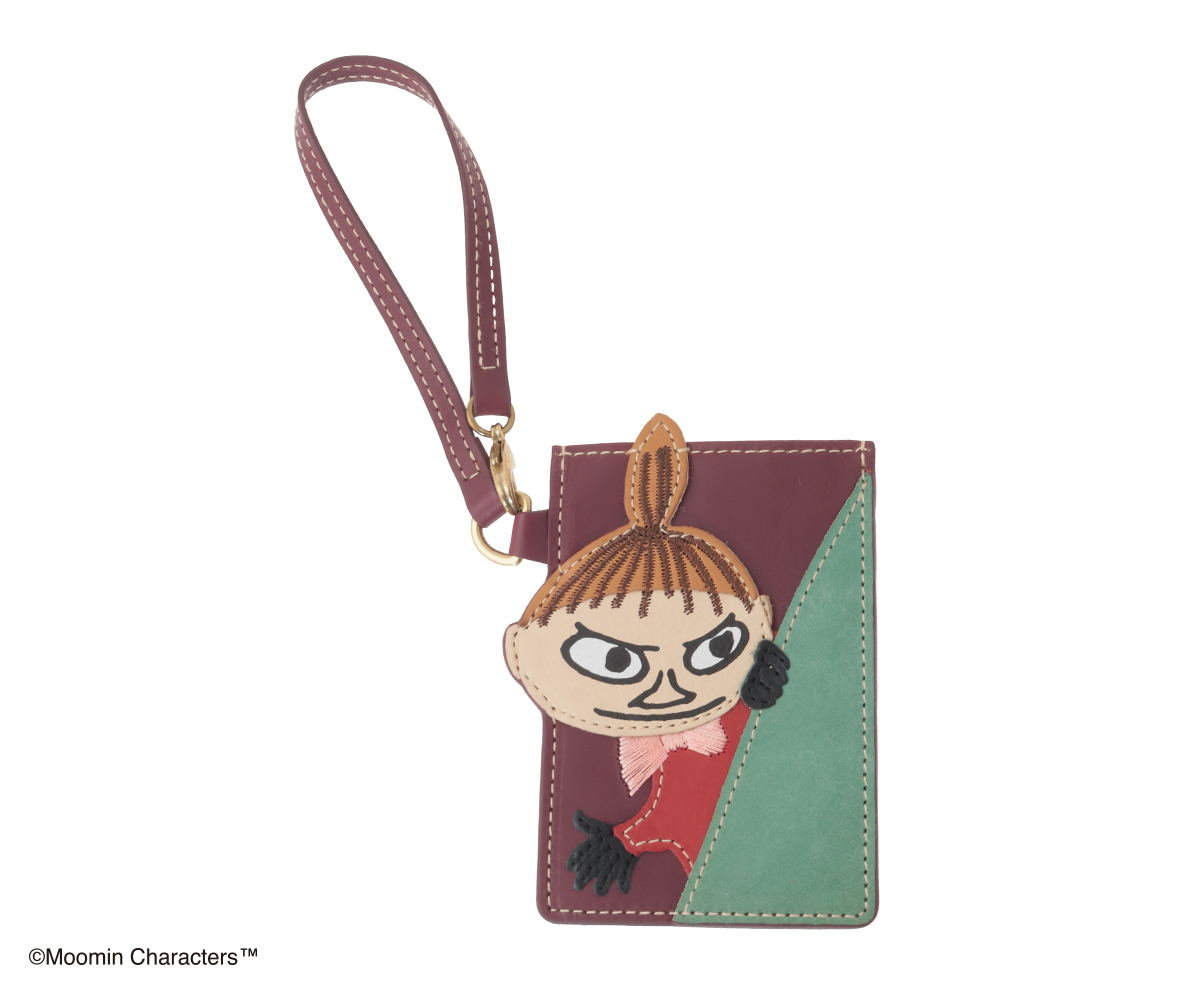 genten（ゲンテン） 3年保証付 MOOMIN ムーミン はみ出しパスケース