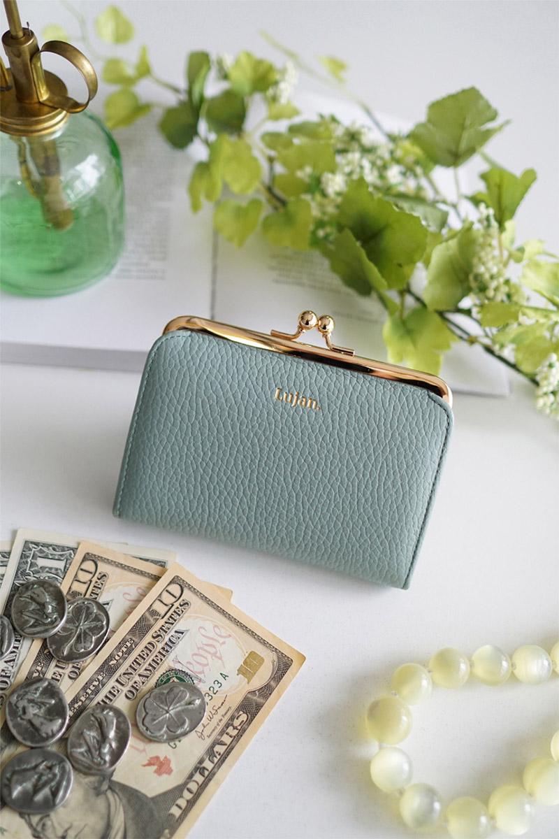 ルワン 3年保証＋プレゼント付 Lujan がま口財布 92521 : こだわりの