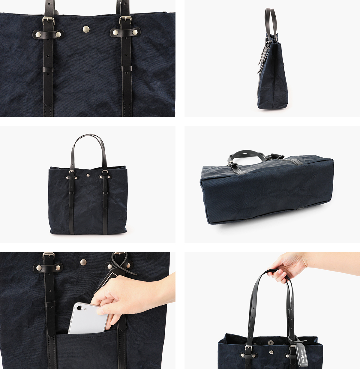 ボーデッサン 3年保証付 BEAU DESSIN S.A. ボーデッサン アルミ・ボンディング トートバッグ（小） AB558の画像