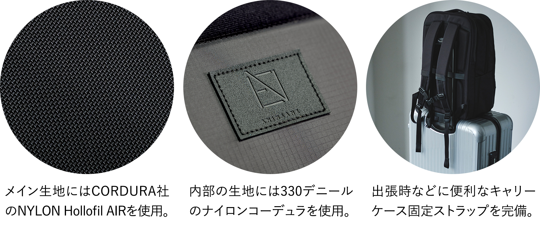 アンインセイン 3年保証付 ANINSANE バックパック AN-H04 : こだわりの