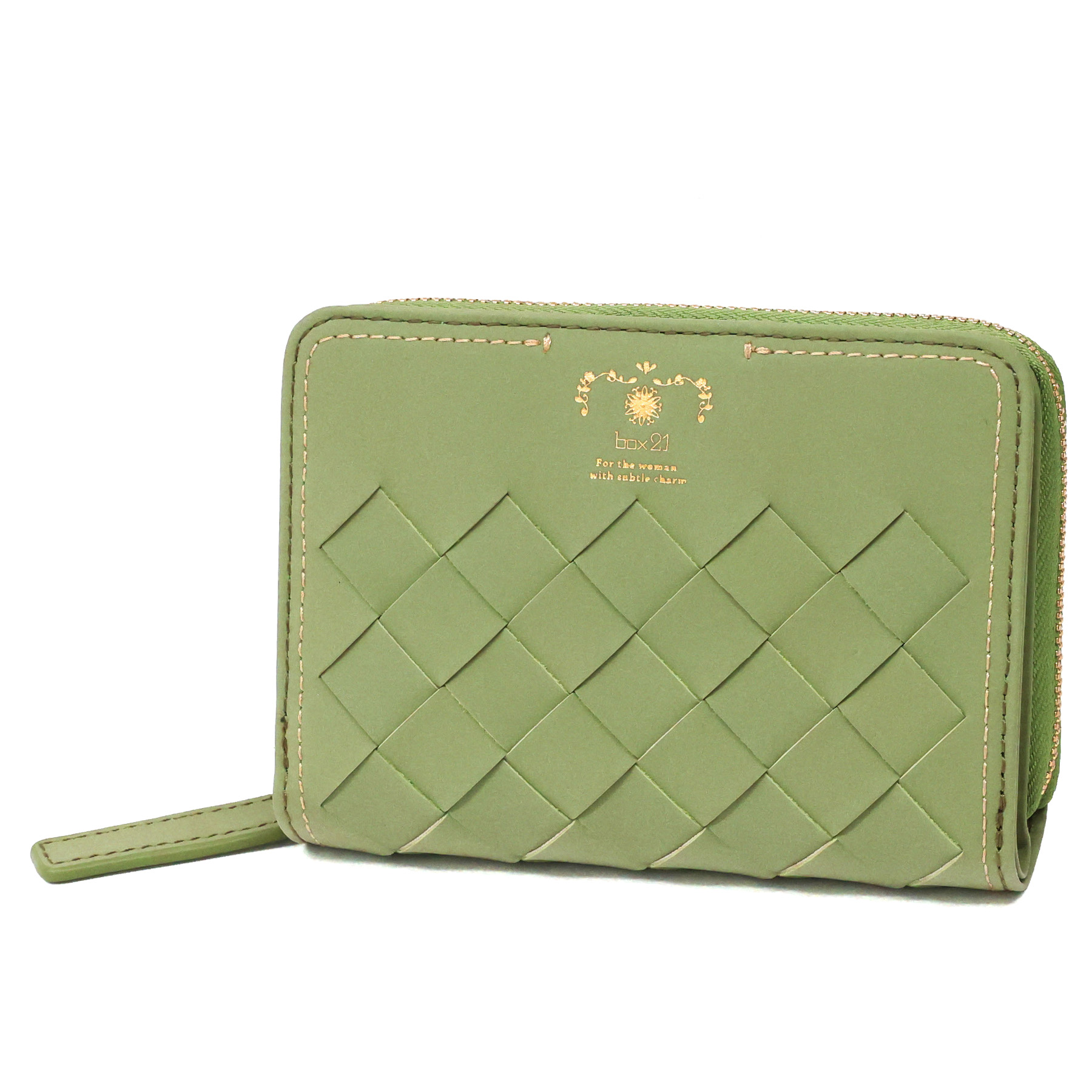 box21 ボックス21 3年保証付 ボックス21 パーチェ 小銭入れ付き二