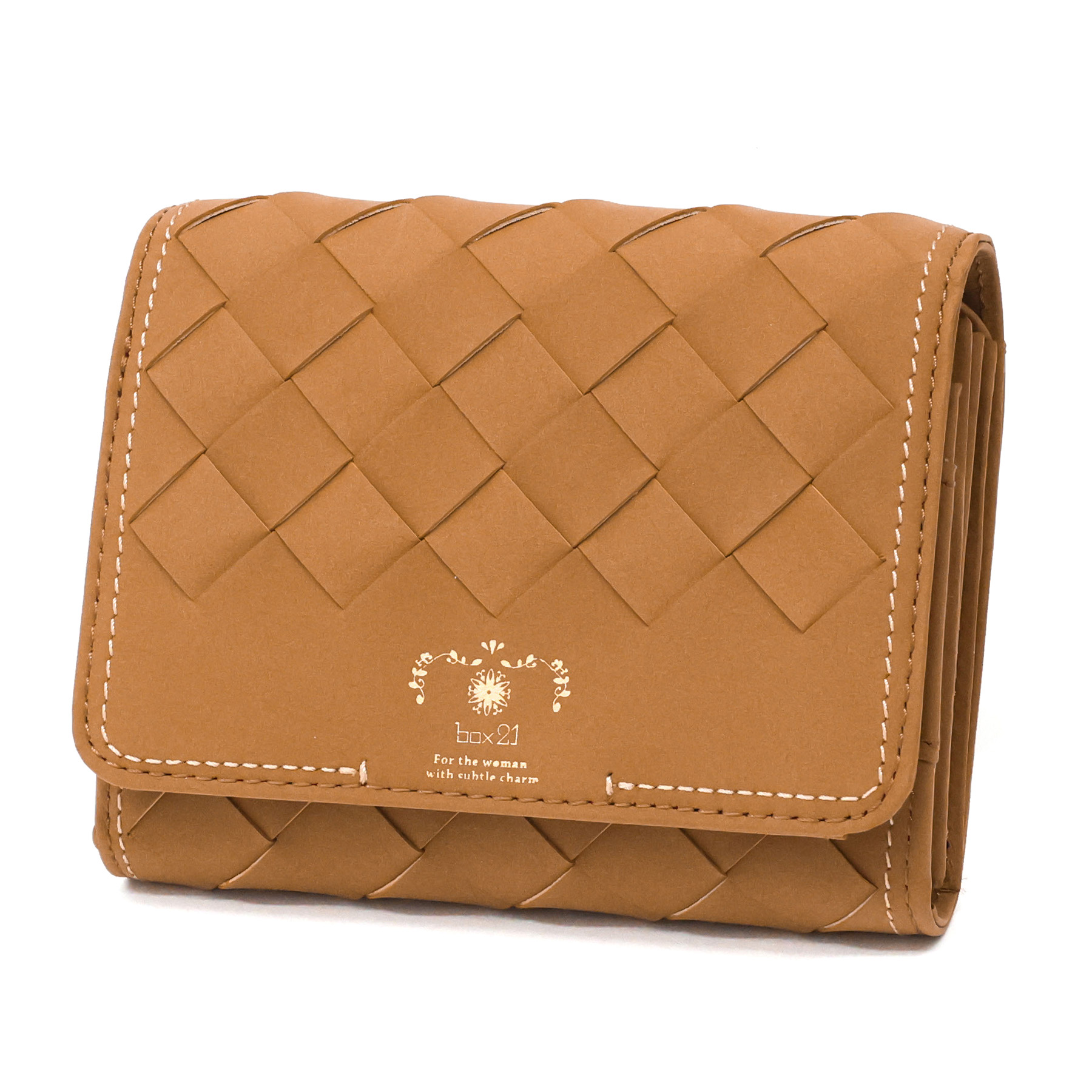 box21 ボックス21 3年保証付 ボックス21 パーチェ 小銭入れ付き二