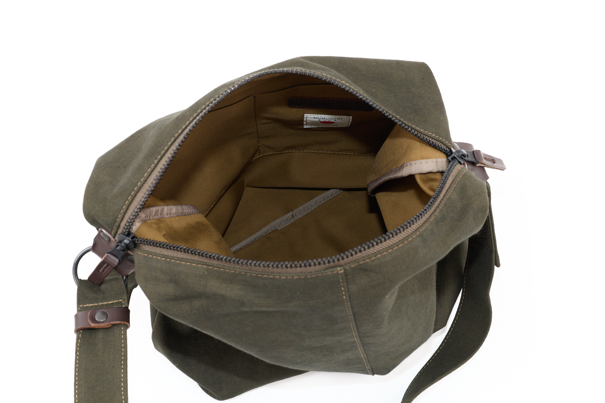 BAGGY PORT（バギーポート） 【安心の3年保証付】 黒さび染め帆布