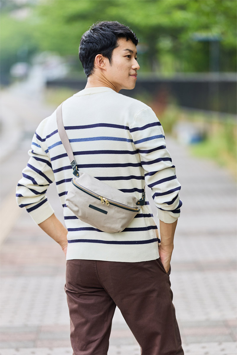 BAGGY PORT（バギーポート） 3年保証付 10号高密度帆布 BLACK ブラック