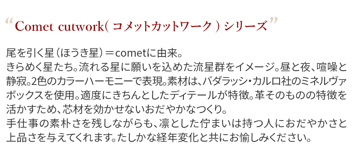 genten ゲンテン Comet cutwork コメットカットワーク 2WAY ショルダーバッグ 43250